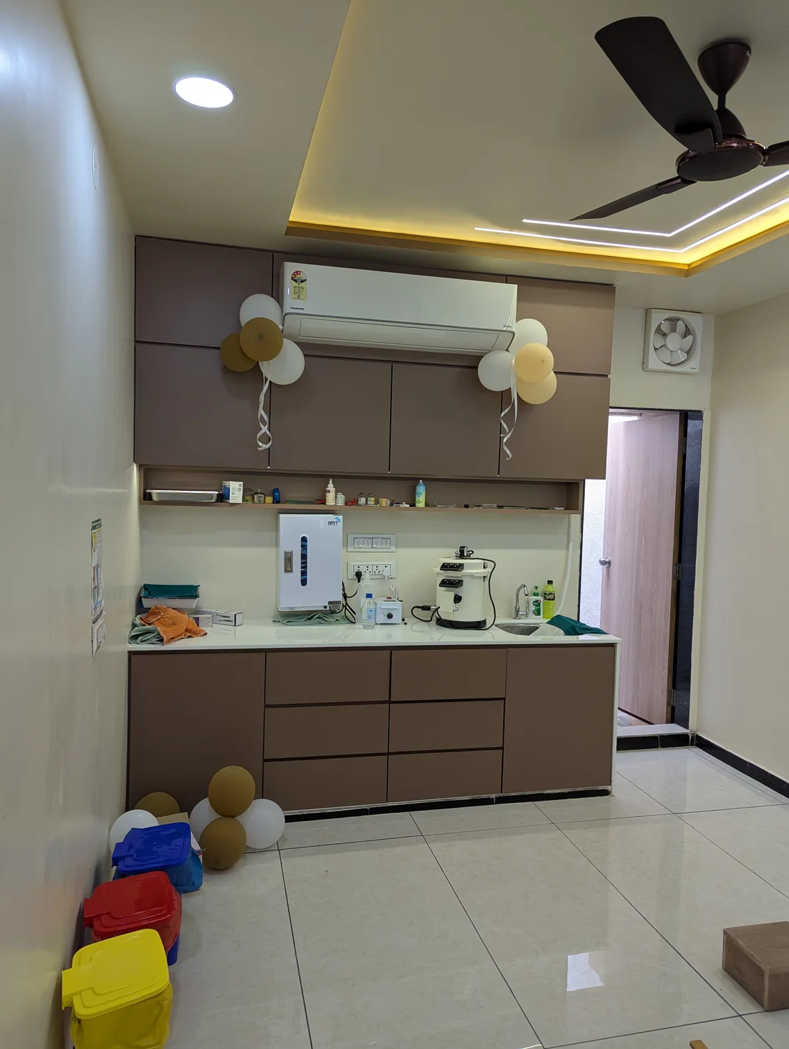 Clinical work area